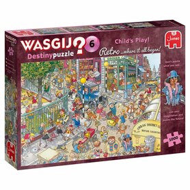 Wasgij Destiny Puzzel Retro (#6): Kinderspel! (1000)