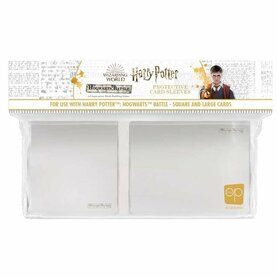 Harry Potter: Hogwarts Battle - Protective Card Sleeves: Square and Large Card Sleeves (135x)