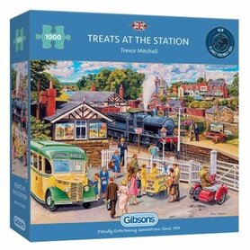 Treats at the station - Puzzel (1000)
