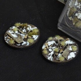 Winter Bases - Round 60mm (x2)
