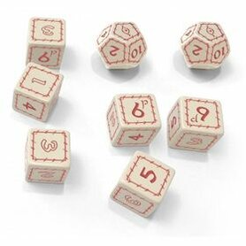 The One Ring: White Dice Set