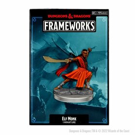 D&D Frameworks: Elf Monk Male