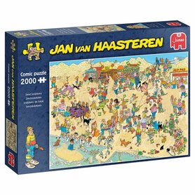 Zandsculpturen - Jan van Haasteren Puzzel (2000)