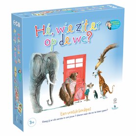 Hé, wie zit er op de WC?