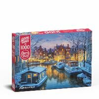 Amsterdam at Night - Puzzel (1000)