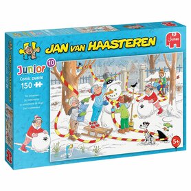 De Sneeuwpop - Jan van Haasteren Junior Puzzel (150)