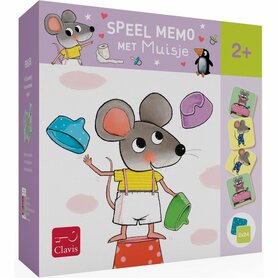 Speel Memo met Muisje (2+)