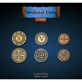 Metal Coins: Medieval Units