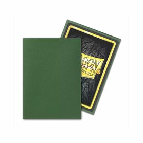 Dragon Shield Card Sleeves: Standard Matte Forest Green (63x88mm) - 100x