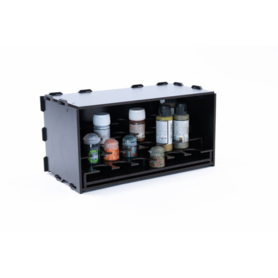 Black Paint Rack: Uitschuifbaar rek (Pigment)