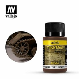 Weathering FX: Brown Thick Mud (40ml)