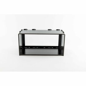 Black Paint Rack: Middenstuk Lege Module - Doorsteek