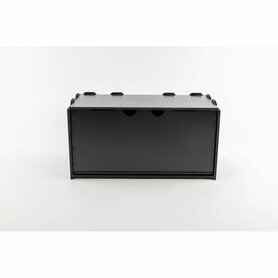 Black Paint Rack: Middenstuk (Ladekastje met één grote lade)
