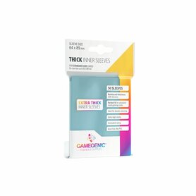 Gamegenic Inner Sleeves: Standard Card Game (64x89mm) - 50