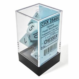 Polydice Opaak Pastel Blauw/Zwart (7)