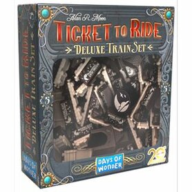 Promo Ticket to Ride Deluxe Train Set - Zwart