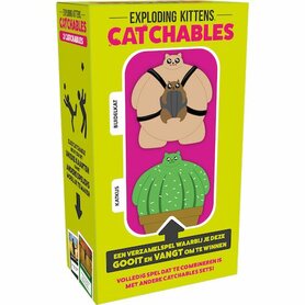 Catchables Katkus & Buidelkat - Behendigheidsspel van Exploding Kittens