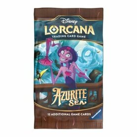 Disney Lorcana TCG - Azurite Sea - Booster – 12 Kaarten - Ravensburger