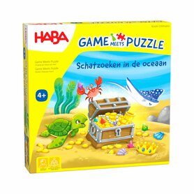 À la recherche de trésors dans l'océan - Jeu de puzzle et de mémoire par HABA