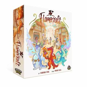 Flamecraft Board Game (standard English edition)| Enchanting Strategy Game for 1-5 Players