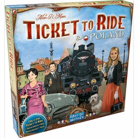 Ticket to Ride: Poland - uitbreiding voor 2-4 spelers van Days of Wonder