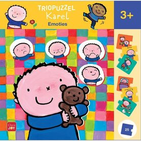 Trio Puzzel Karel – Emoties (3+) | Clavis