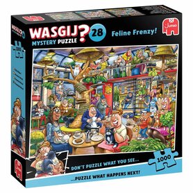 Wasgij Mystery Puzzel 28: Kat-en-muisspel! – 1000 stukjes | Jumbo​