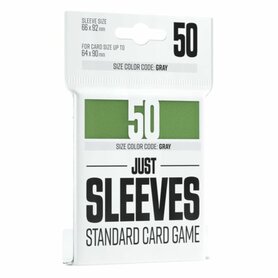 Standard Card Game Sleeves Green (66x91mm) 50 stuks - Just Sleeves