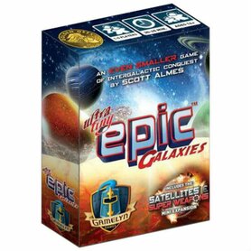 Ultra Tiny Epic Galaxies - Strategisch Dobbelspel met Satellites & Super Weapons Uitbreiding - Gamelyn Games