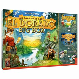 De Zoektocht naar El Dorado: Big Box – Avontuurlijk Bordspel | 999 Games