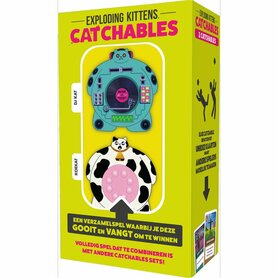 Catchables – DJ Kat & Koekat – Partyspel van Exploding Kittens