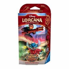 Disney Lorcana TCG – Reign of Jafar Starter Deck Mulan & Stitch | Ravensburger (Engelse versie)