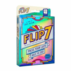 Flip 7 Compact (Tuck Box) – push-your-luck kaartspel van USAopoly