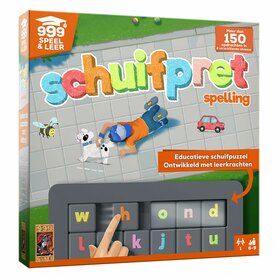 Schuifpret Spelling – Educatief taalspel van 999 Games