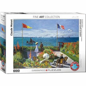 Garden at Sainte‑Adresse (Claude Monet) – 1000‑stukjes legpuzzel van Eurographics