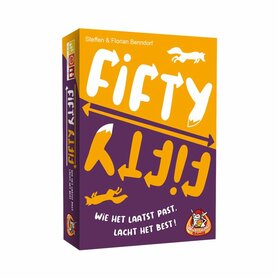[2E-HANDS] Fifty Fifty – Snel kaartspel van White Goblin Games