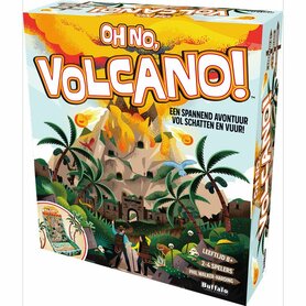 Oh No, Volcano – Avontuurlijk bordspel van Buffalo Games