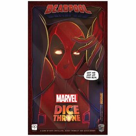 Marvel X‑Men Deadpool Dice Throne – Deadpool dobbel- en kaartspel | Roxley Games