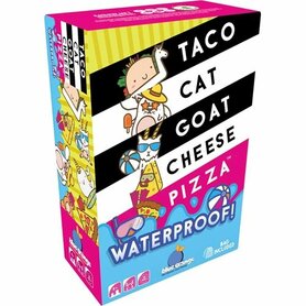 Taco Cat Goat Cheese Pizza Waterproof – Reactie Party spel | Geronimo Games