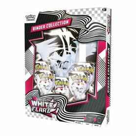 Pokémon Scarlet & Violet – White Flare Binder Collection – Verzamelmap map met 5 boosters