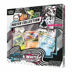 Pokémon Scarlet & Violet – Black Bolt & White Flare Poster Collection – Verzamelposter + 4 boosters