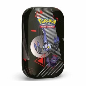 Pokémon Scarlet & Violet – Black Bolt & White Flare Mini Tin: Chandelure – Met promo sticker & art card