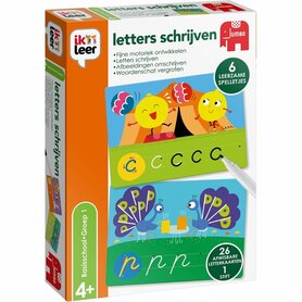 Ik leer – Letters schrijven (+4) – Educatief spel - Jumbo