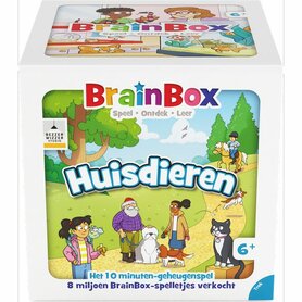 BrainBox Huisdieren – Educatief spel - Observatie en geheugenquiz over huisdieren (Bezzerwizzer)