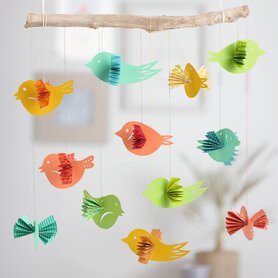 Knutselset - Eerste vouwen: Vogeltjes (3+)