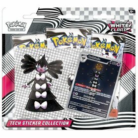 Pokémon Scarlet & Violet White Flare Tech Sticker Collection – TCG Booster & Sticker Set