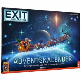 Exit Het Spel – De intergalactische race - Adventskalender met 24 raadsels | 999 Games