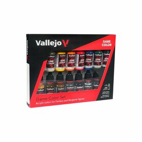 Vallejo Game Color Introduction Set | Acrylverf voor miniaturen – 16 kleuren