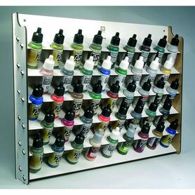 Vallejo Wall Mounted Paint Display | Wandhouder voor 43 verfpotjes van 17 ml