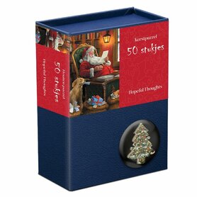 Houten kerstpuzzel Hopeful Thoughts (50 stukjes) | Tucker's Fun Factory